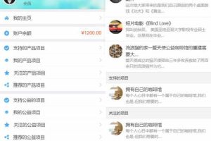 VK维客众筹网整站源码+手机端众筹网站系统源码下载