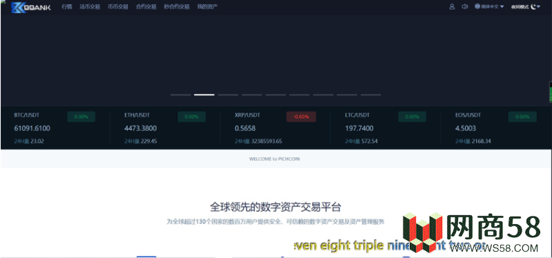 新版UI币币交易所合约|合约交易|二开bbank-7