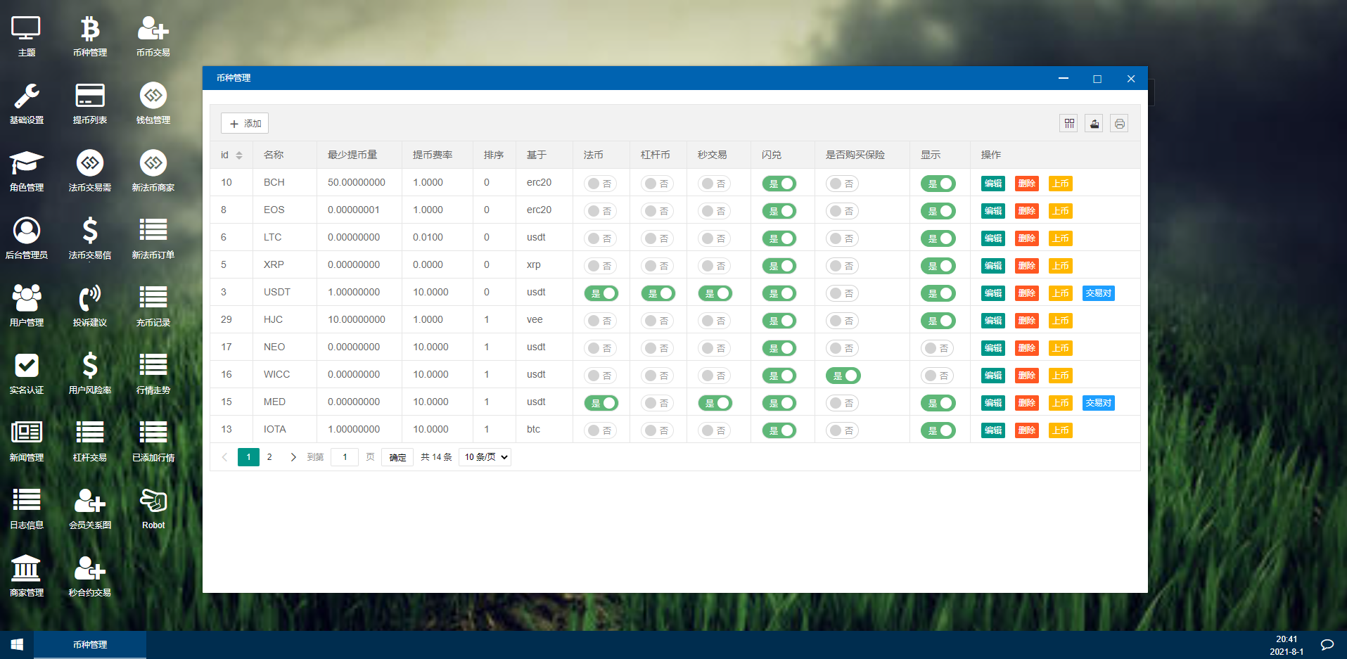 【区块链合约交易所源码】新币币交易所USDT秒合约杠杆C2C法币交易-12