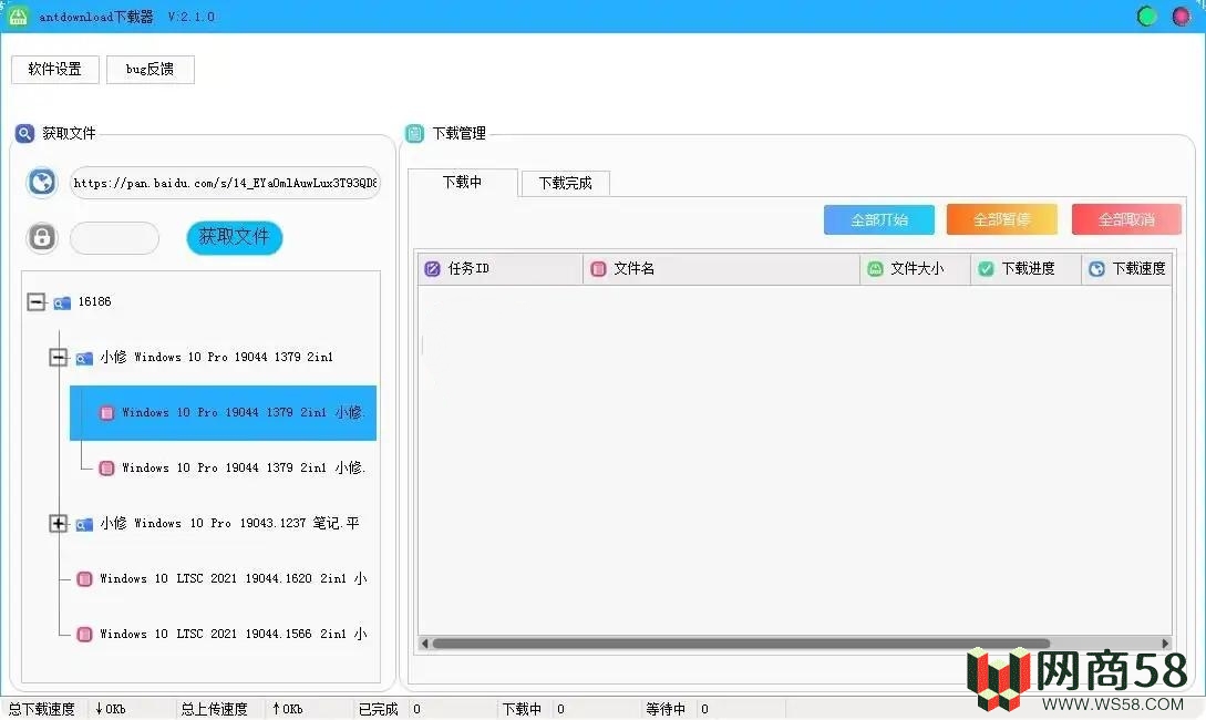 百度网盘不限速下载器 Antdownload v2.1.0-1