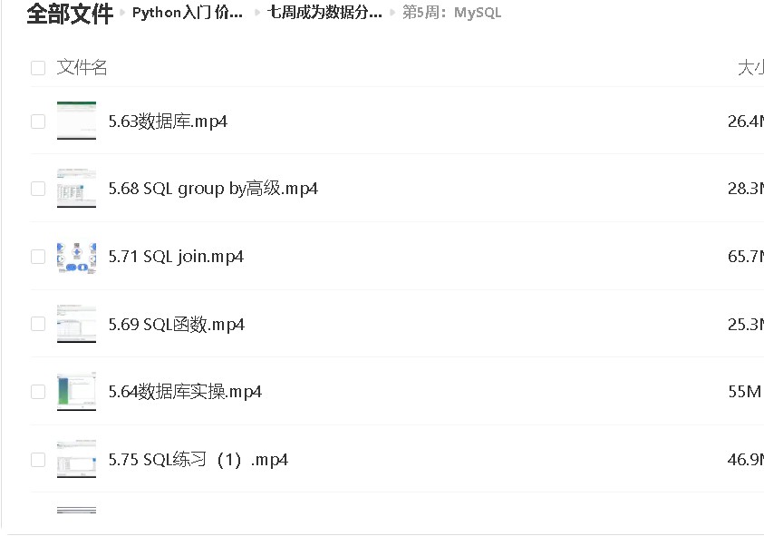 Python入门 价值450元的课程，七周成为数据分析师-2