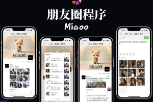 Miaoo朋友圈程序全开源版源码