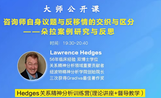 Hedges详解针对4种不同发展精神分析透视法