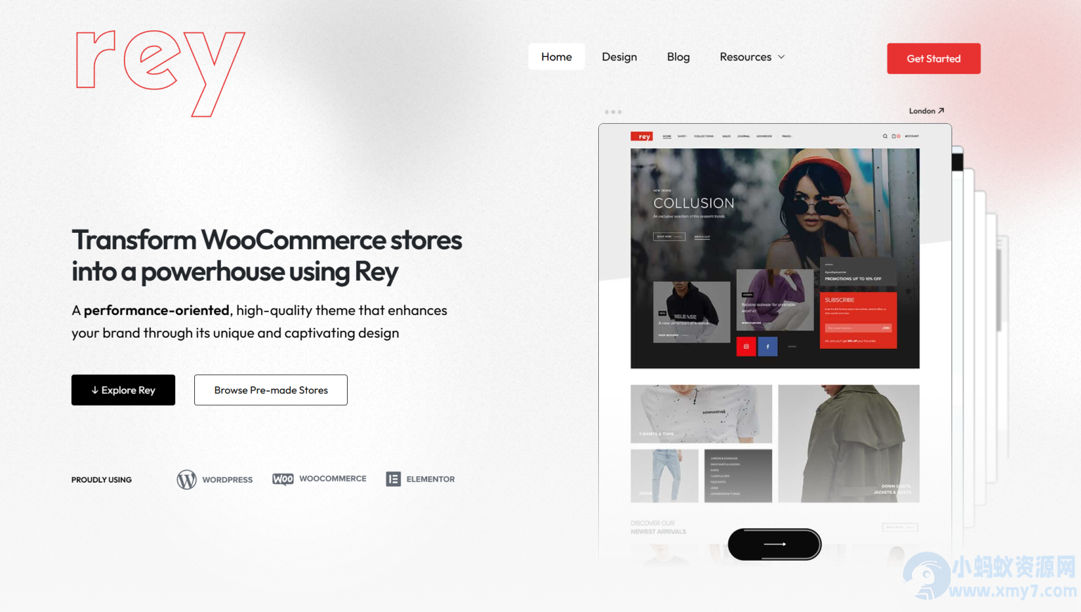 WordPress主题–Rey v3.1.7 破解版下载,WooCommerce 主题