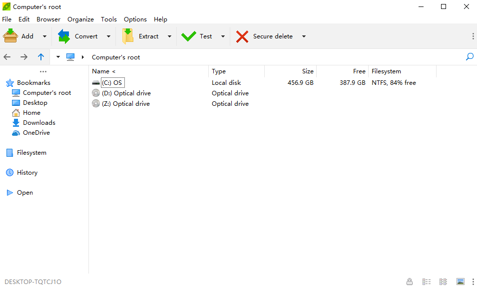 点击查看原图 PeaZip(多平台解压缩软件)v10.6.0安装便携版