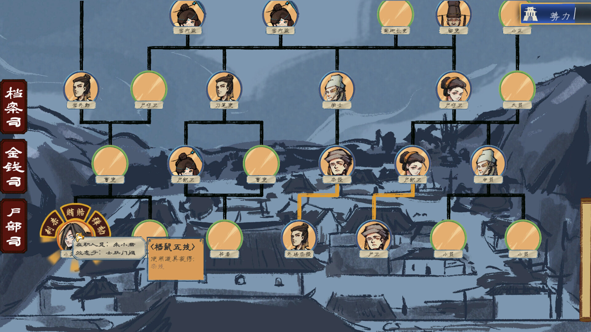 权臣/The Minister一款回合制角色扮演游戏