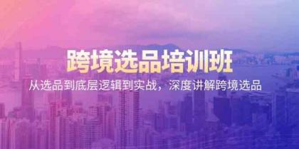 跨境选品培训班：从选品到底层逻辑到实战，深度讲解跨境选品-免费资源网-第16张图片