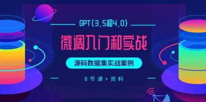 chatGPT(3.5和4.0)微调入门和实战，源码数据集实战案例（8节课+资料）-免费资源网-第16张图片