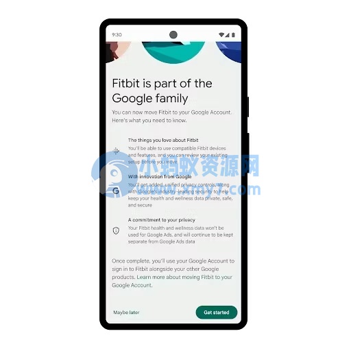 Fitbit 新用户今夏开始使用谷歌账号，强制性要求于 2025 年生效