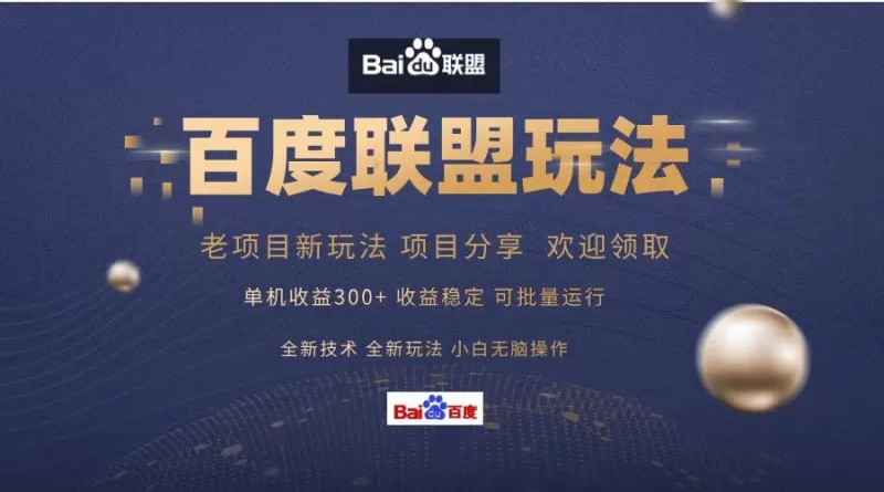 百度联盟课程分享，单日收入可达300+，非常适合小白操作，简单易上手-免费资源网-第15张图片