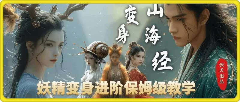 云天AI山海经变身视频教程，妖精变身进阶保姆级教学-免费资源网-第17张图片