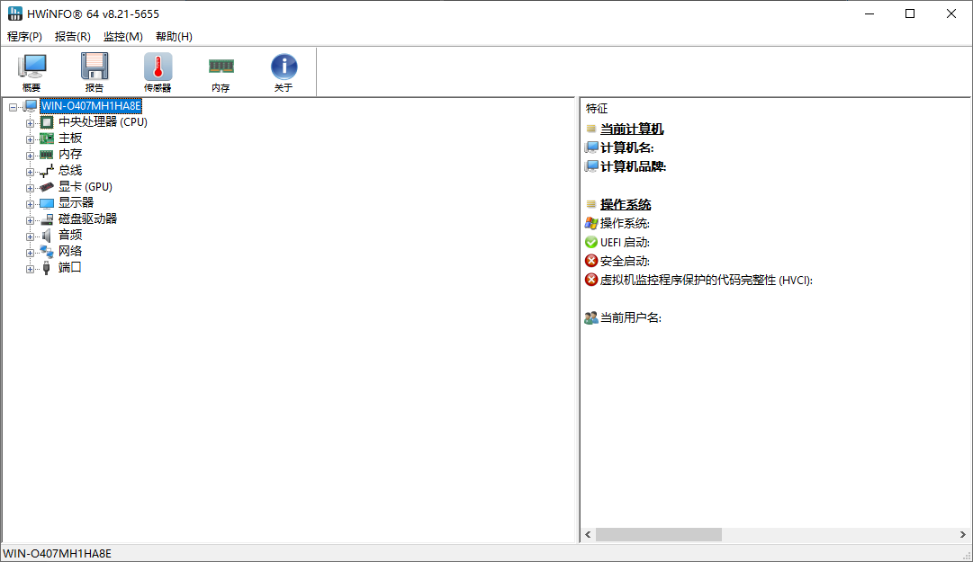 HWiNFO 专业系统信息诊断工具 v8.21.5655 便携版-免费资源网-第13张图片