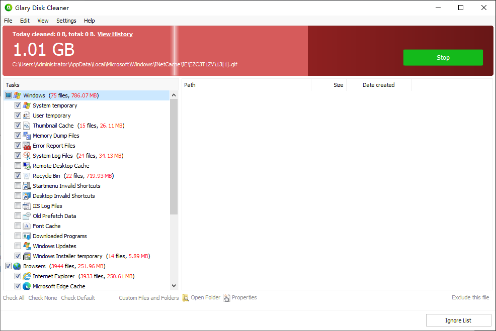 Glary Disk Cleaner 硬盘清理程序 v6.0.1.23 绿色便携版-免费资源网-第13张图片
