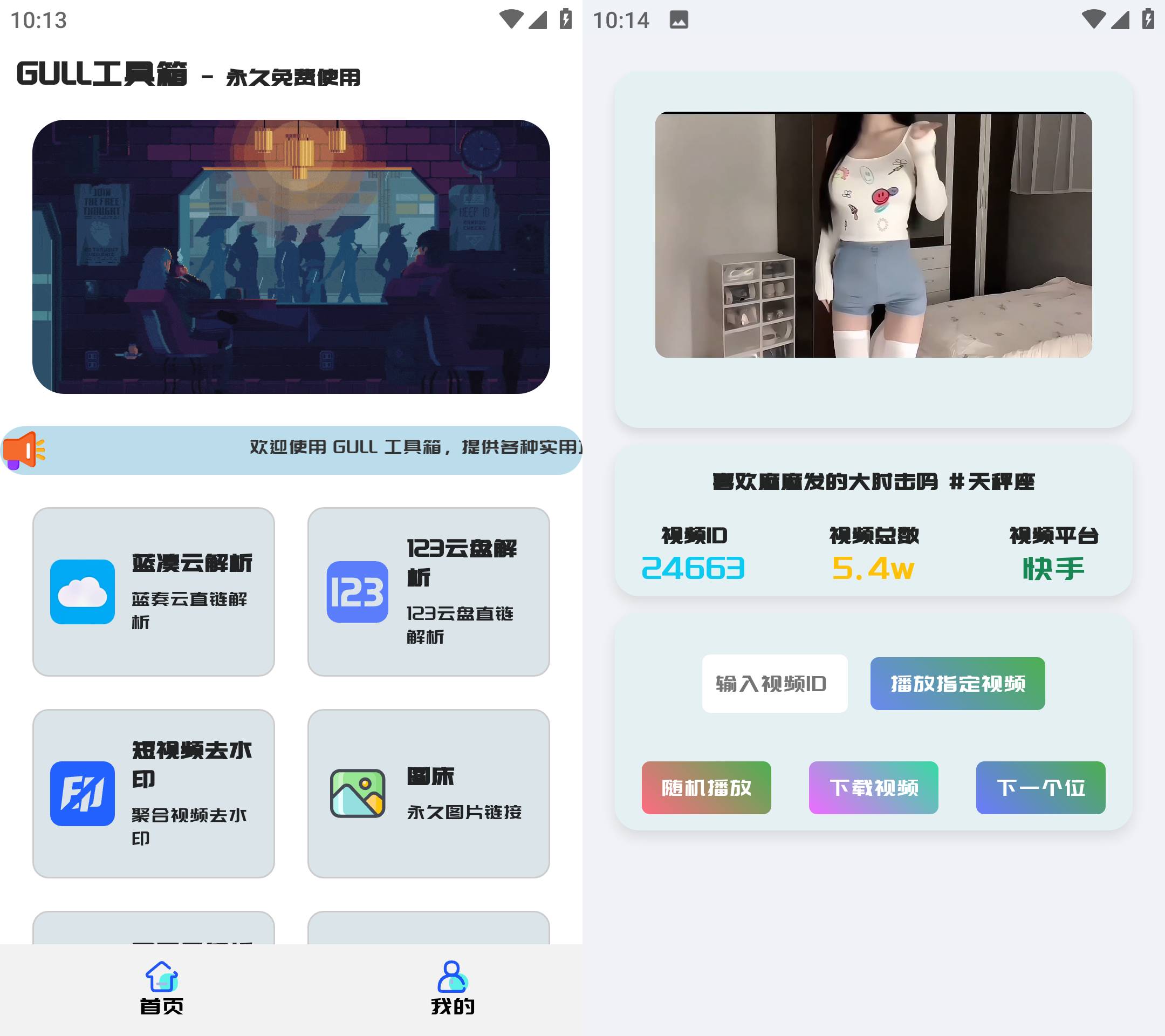 Android GULL工具箱 v2.0 短视频去水印多功能工具箱-免费资源网-第12张图片