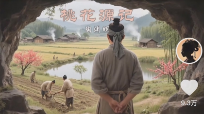 把课本里的古文做成爆火AI视频！流量猛的不行，7个作品涨粉23万＋-免费资源网-第14张图片