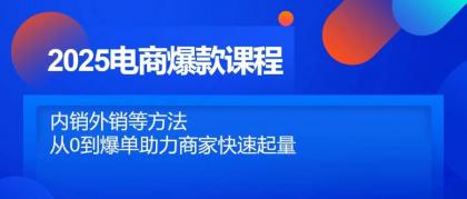2025电商爆款课程，内销外销等方法，从0到爆单助力商家快速起量-免费资源网-第13张图片