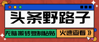 头条野路子玩法之相亲赛道，无脑搬砖复制粘贴，单账号日稳定300+保姆级教程-免费资源网-第17张图片