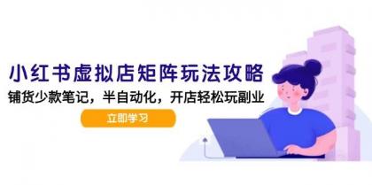 小红书虚拟店矩阵玩法-更新56，AI批量制作笔记，半自动化运营日发20笔记攻略-免费资源网-第18张图片