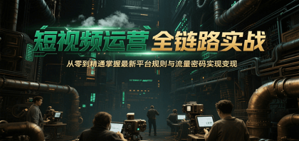 短视频运营全链路实战，从零到精通掌握最新平台规则与流量密码实现变现-免费资源网-第19张图片
