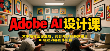 Adobe AI设计课：文本指令图像生成、局部修改和特效设计，AI驱动内容创作流程-免费资源网-第19张图片